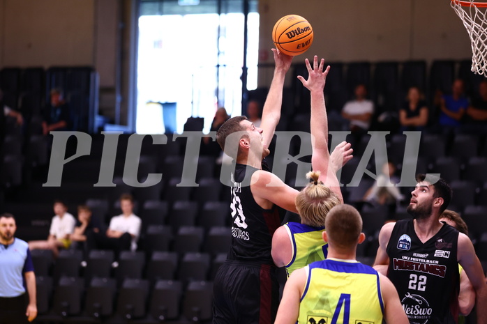 22.10.2023, Graz, Raiffeisen Sportpark Graz, Basketball Zweite Liga 2023/24, Grunddurchgang, Runde 3, Future Team Steiermark vs. Mistelbach Mustangs