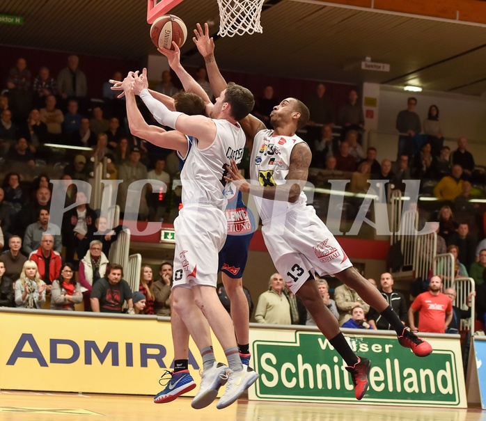 Basketball ABL 2015/16 Grunddurchgang 23.Runde WBC Wels vs Kapfenberg Bulls
