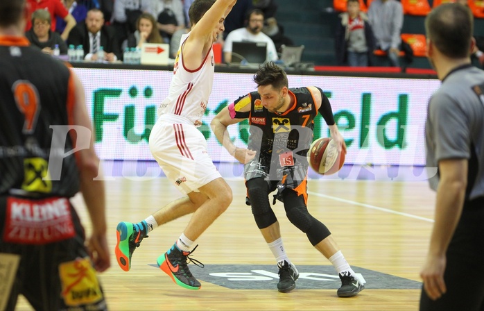 Basketball ABL 2015/16 Grunddurchgang 23.Runde BC Vienna vs. Fürstenfeld Panthers


