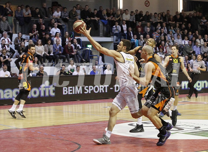 Basketball ABL 2015/16 Grunddurchgang 24.Runde  Güssing Knights vs Fürstenfeld Panthers
