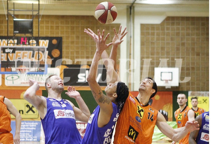 Basketball ABL 2015/16 Grunddurchgang 27.Runde  Fürstenfeld Panthers vs Oberwart Gunners
