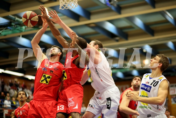 Basketball ABL 2015/16 Grunddurchgang 26.Runde Gmunden Swans vs. WBC Wels


