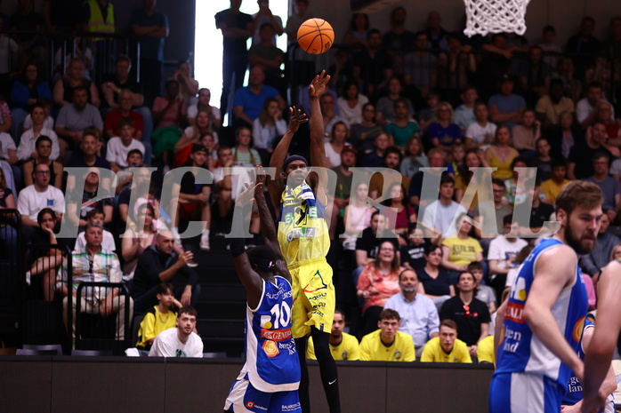 18.05.2024, Graz, Raiffeisen Sportpark, Basketball Superliga 2023/24, Playoffs, Finale, Spiel 1, UBSC Raiffeisen Graz - Unger Steel Gunners Oberwart