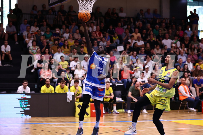 18.05.2024, Graz, Raiffeisen Sportpark, Basketball Superliga 2023/24, Playoffs, Finale, Spiel 1, UBSC Raiffeisen Graz - Unger Steel Gunners Oberwart