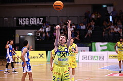18.05.2024, Graz, Raiffeisen Sportpark, Basketball Superliga 2023/24, Playoffs, Finale, Spiel 1, UBSC Raiffeisen Graz - Unger Steel Gunners Oberwart