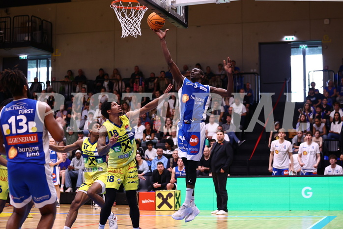 18.05.2024, Graz, Raiffeisen Sportpark, Basketball Superliga 2023/24, Playoffs, Finale, Spiel 1, UBSC Raiffeisen Graz - Unger Steel Gunners Oberwart
