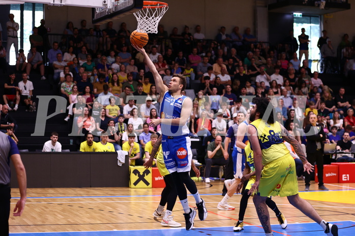 18.05.2024, Graz, Raiffeisen Sportpark, Basketball Superliga 2023/24, Playoffs, Finale, Spiel 1, UBSC Raiffeisen Graz - Unger Steel Gunners Oberwart