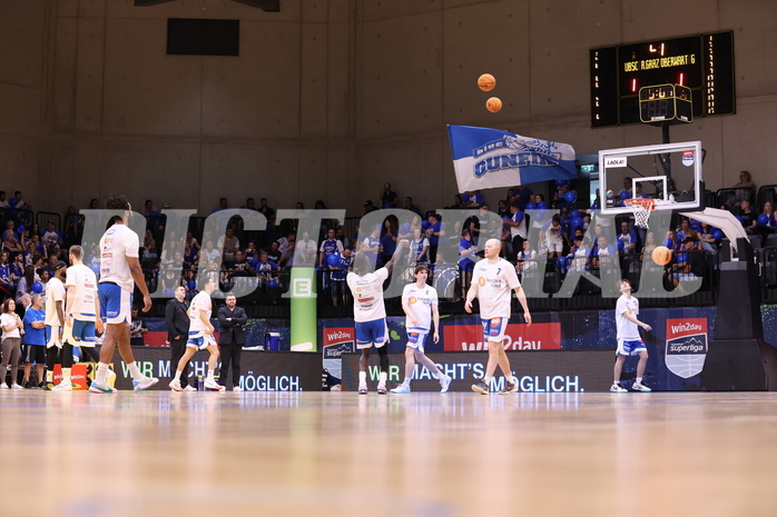 18.05.2024, Graz, Raiffeisen Sportpark, Basketball Superliga 2023/24, Playoffs, Finale, Spiel 1, UBSC Raiffeisen Graz - Unger Steel Gunners Oberwart