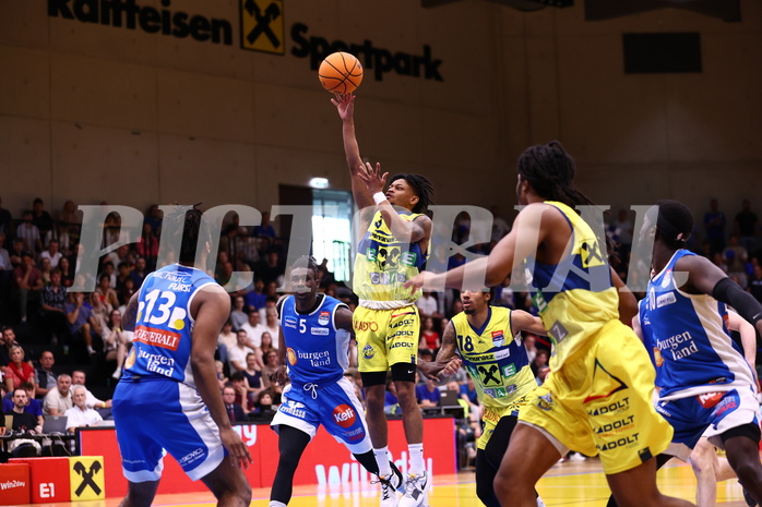18.05.2024, Graz, Raiffeisen Sportpark, Basketball Superliga 2023/24, Playoffs, Finale, Spiel 1, UBSC Raiffeisen Graz - Unger Steel Gunners Oberwart