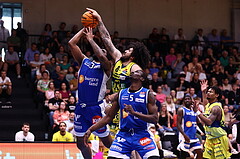 18.05.2024, Graz, Raiffeisen Sportpark, Basketball Superliga 2023/24, Playoffs, Finale, Spiel 1, UBSC Raiffeisen Graz - Unger Steel Gunners Oberwart