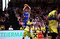 18.05.2024, Graz, Raiffeisen Sportpark, Basketball Superliga 2023/24, Playoffs, Finale, Spiel 1, UBSC Raiffeisen Graz - Unger Steel Gunners Oberwart