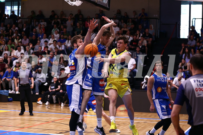 18.05.2024, Graz, Raiffeisen Sportpark, Basketball Superliga 2023/24, Playoffs, Finale, Spiel 1, UBSC Raiffeisen Graz - Unger Steel Gunners Oberwart