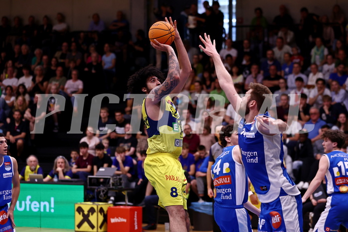 18.05.2024, Graz, Raiffeisen Sportpark, Basketball Superliga 2023/24, Playoffs, Finale, Spiel 1, UBSC Raiffeisen Graz - Unger Steel Gunners Oberwart