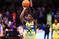 18.05.2024, Graz, Raiffeisen Sportpark, Basketball Superliga 2023/24, Playoffs, Finale, Spiel 1, UBSC Raiffeisen Graz - Unger Steel Gunners Oberwart