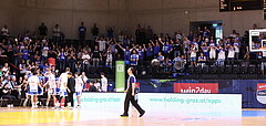 18.05.2024, Graz, Raiffeisen Sportpark, Basketball Superliga 2023/24, Playoffs, Finale, Spiel 1, UBSC Raiffeisen Graz - Unger Steel Gunners Oberwart