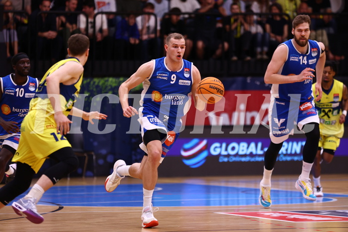 18.05.2024, Graz, Raiffeisen Sportpark, Basketball Superliga 2023/24, Playoffs, Finale, Spiel 1, UBSC Raiffeisen Graz - Unger Steel Gunners Oberwart