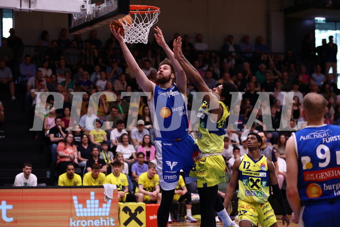 18.05.2024, Graz, Raiffeisen Sportpark, Basketball Superliga 2023/24, Playoffs, Finale, Spiel 1, UBSC Raiffeisen Graz - Unger Steel Gunners Oberwart