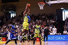 18.05.2024, Graz, Raiffeisen Sportpark, Basketball Superliga 2023/24, Playoffs, Finale, Spiel 1, UBSC Raiffeisen Graz - Unger Steel Gunners Oberwart