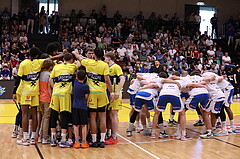 18.05.2024, Graz, Raiffeisen Sportpark, Basketball Superliga 2023/24, Playoffs, Finale, Spiel 1, UBSC Raiffeisen Graz - Unger Steel Gunners Oberwart