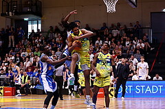 18.05.2024, Graz, Raiffeisen Sportpark, Basketball Superliga 2023/24, Playoffs, Finale, Spiel 1, UBSC Raiffeisen Graz - Unger Steel Gunners Oberwart