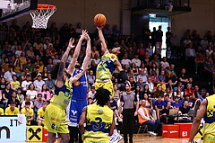 18.05.2024, Graz, Raiffeisen Sportpark, Basketball Superliga 2023/24, Playoffs, Finale, Spiel 1, UBSC Raiffeisen Graz - Unger Steel Gunners Oberwart