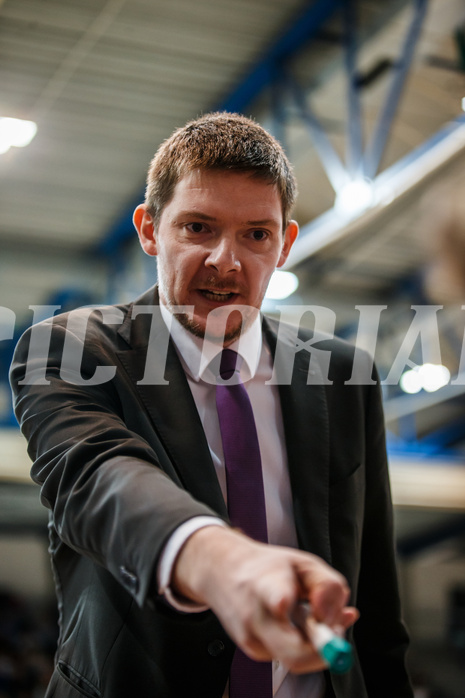 Basketball, Admiral Basketball Superliga 2019/20, Grunddurchgang 13.Runde, Oberwart Gunners, D.C. Timberwolves, Hubert Schmidt (Headcoach)