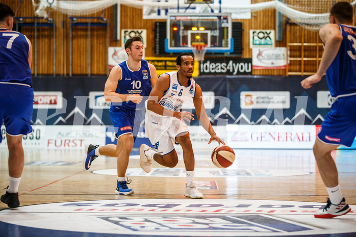 Basketball, Admiral Basketball Superliga 2019/20, Grunddurchgang 13.Runde, Oberwart Gunners, D.C. Timberwolves, Lawrence Alexander (6)