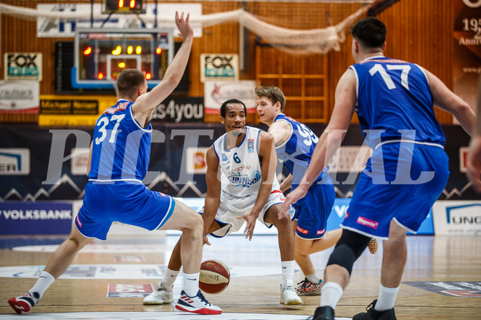 Basketball, Admiral Basketball Superliga 2019/20, Grunddurchgang 13.Runde, Oberwart Gunners, D.C. Timberwolves, Lawrence Alexander (6)