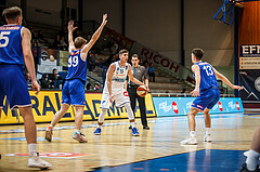 Basketball, Admiral Basketball Superliga 2019/20, Grunddurchgang 13.Runde, Oberwart Gunners, D.C. Timberwolves, Stefan Blazevic (13)