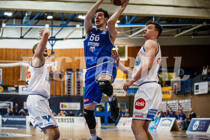 Basketball, Admiral Basketball Superliga 2019/20, Grunddurchgang 13.Runde, Oberwart Gunners, D.C. Timberwolves, Paul Rotter (66)