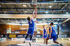 Basketball, Admiral Basketball Superliga 2019/20, Grunddurchgang 13.Runde, Oberwart Gunners, Vienna D.C. Timberwolves, Maximilian Schuecker (14)