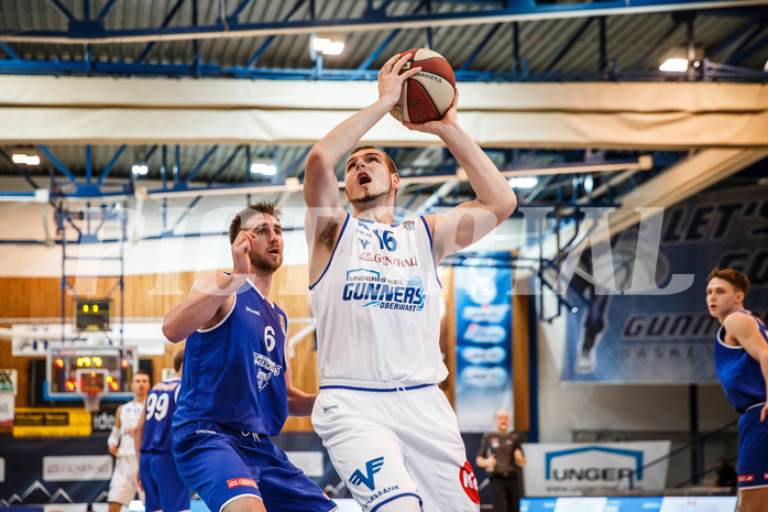 Basketball, Admiral Basketball Superliga 2019/20, Grunddurchgang 13.Runde, Oberwart Gunners, Vienna D.C. Timberwolves, Renato Poljak (16)