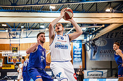 Basketball, Admiral Basketball Superliga 2019/20, Grunddurchgang 13.Runde, Oberwart Gunners, Vienna D.C. Timberwolves, Renato Poljak (16)