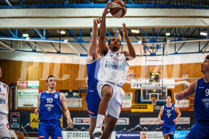 Basketball, Admiral Basketball Superliga 2019/20, Grunddurchgang 13.Runde, Oberwart Gunners, D.C. Timberwolves, Lawrence Alexander (6)