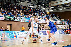 Basketball, Admiral Basketball Superliga 2019/20, Grunddurchgang 13.Runde, Oberwart Gunners, Vienna D.C. Timberwolves, Georg Wolf (10)