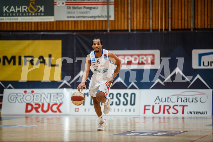 Basketball, Admiral Basketball Superliga 2019/20, Grunddurchgang 13.Runde, Oberwart Gunners, D.C. Timberwolves, Lawrence Alexander (6)