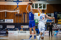 Basketball, Admiral Basketball Superliga 2019/20, Grunddurchgang 13.Runde, Oberwart Gunners, D.C. Timberwolves, Jakob Szkutta (10)