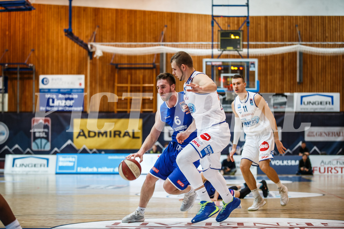 Basketball, Admiral Basketball Superliga 2019/20, Grunddurchgang 13.Runde, Oberwart Gunners, D.C. Timberwolves, Nemanja Nikolic (6)