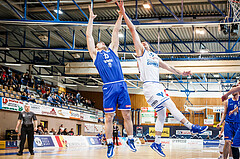 Basketball, Admiral Basketball Superliga 2019/20, Grunddurchgang 13.Runde, Oberwart Gunners, Vienna D.C. Timberwolves, Andrius Mikutis (5)