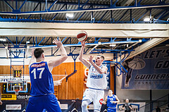 Basketball, Admiral Basketball Superliga 2019/20, Grunddurchgang 13.Runde, Oberwart Gunners, Vienna D.C. Timberwolves, Edi Patekar (9)
