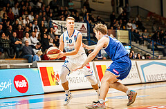 Basketball, Admiral Basketball Superliga 2019/20, Grunddurchgang 13.Runde, Oberwart Gunners, Vienna D.C. Timberwolves, Georg Wolf (10)