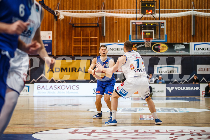 Basketball, Admiral Basketball Superliga 2019/20, Grunddurchgang 13.Runde, Oberwart Gunners, D.C. Timberwolves, Jakob Szkutta (10)