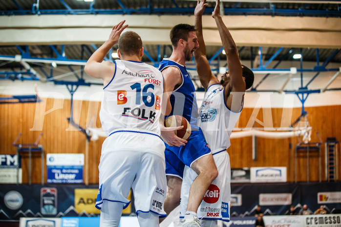 Basketball, Admiral Basketball Superliga 2019/20, Grunddurchgang 13.Runde, Oberwart Gunners, D.C. Timberwolves, Nemanja Nikolic (6)