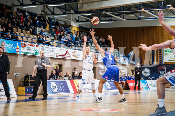 Basketball, Admiral Basketball Superliga 2019/20, Grunddurchgang 13.Runde, Oberwart Gunners, Vienna D.C. Timberwolves, Georg Wolf (10)