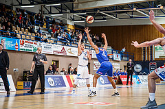 Basketball, Admiral Basketball Superliga 2019/20, Grunddurchgang 13.Runde, Oberwart Gunners, Vienna D.C. Timberwolves, Georg Wolf (10)