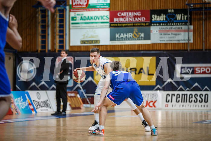 Basketball, Admiral Basketball Superliga 2019/20, Grunddurchgang 13.Runde, Oberwart Gunners, D.C. Timberwolves, Edi Patekar (9)