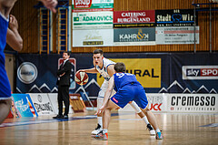 Basketball, Admiral Basketball Superliga 2019/20, Grunddurchgang 13.Runde, Oberwart Gunners, D.C. Timberwolves, Edi Patekar (9)
