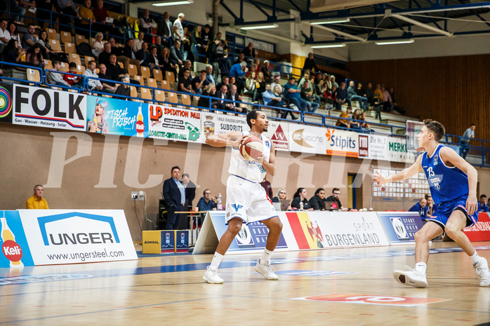 Basketball, Admiral Basketball Superliga 2019/20, Grunddurchgang 13.Runde, Oberwart Gunners, Vienna D.C. Timberwolves, Lawrence Alexander (6)