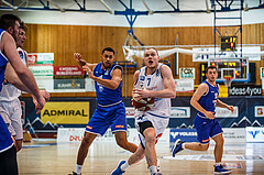 Basketball, Admiral Basketball Superliga 2019/20, Grunddurchgang 13.Runde, Oberwart Gunners, D.C. Timberwolves, Sebastian Käferle (7)