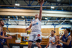 Basketball, Admiral Basketball Superliga 2019/20, Grunddurchgang 13.Runde, Oberwart Gunners, D.C. Timberwolves, Sebastian Käferle (7)